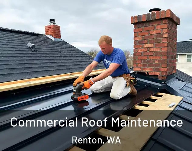  Commercial Roof Maintenance Renton, WA
