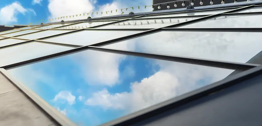 Flat Roof Skylight Installation in Renton